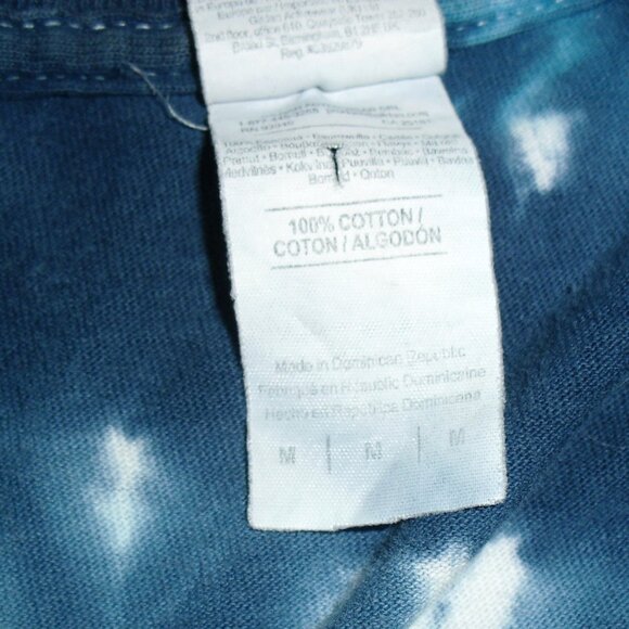 Sublime Blue Tie Dye Mens T-shirt sz. Medium Music Rock - Picture 3 of 7